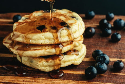 Earl Grey Infused American Style Pancakes