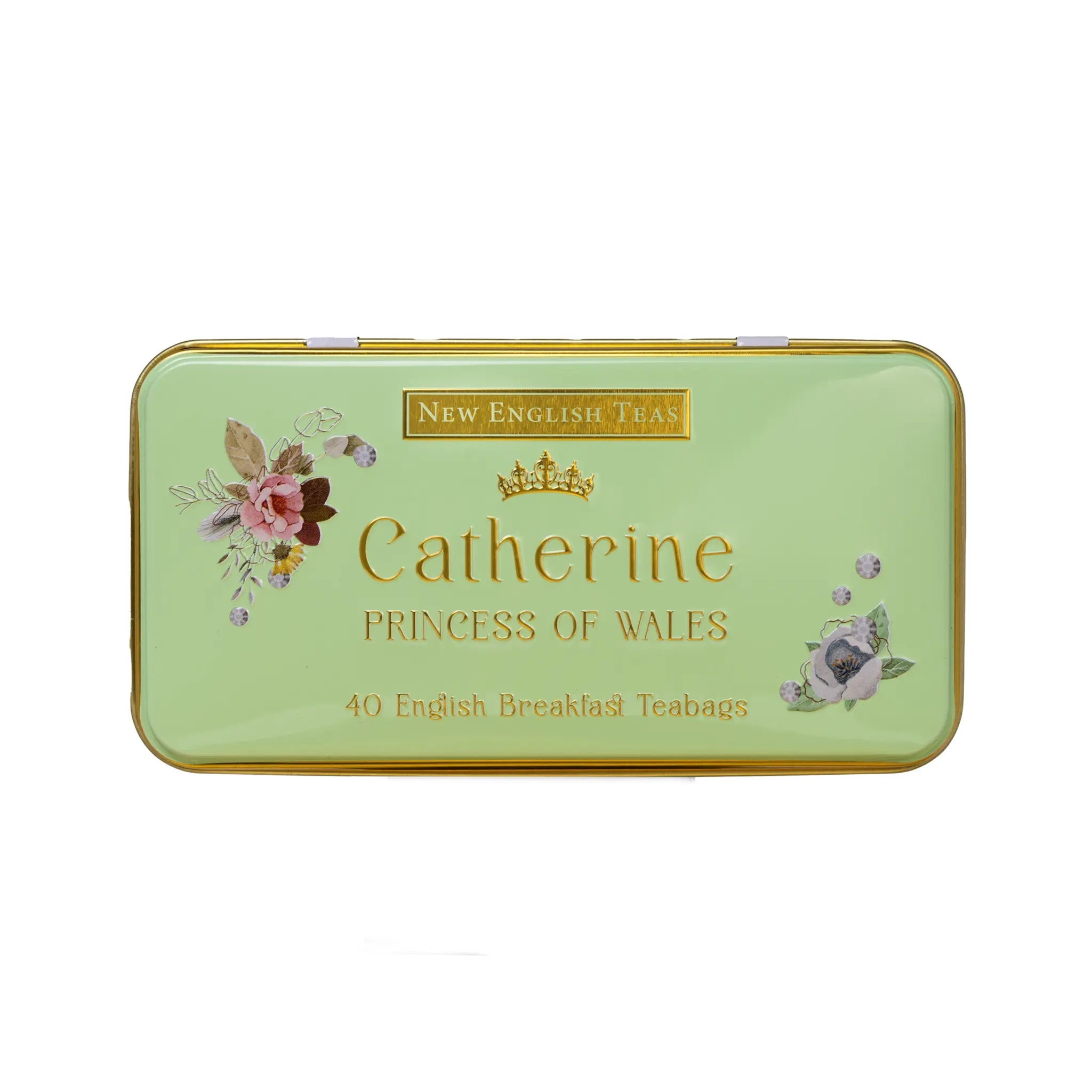 Catherine Princess of Wales Tea Tin Tea Tins New English Teas 