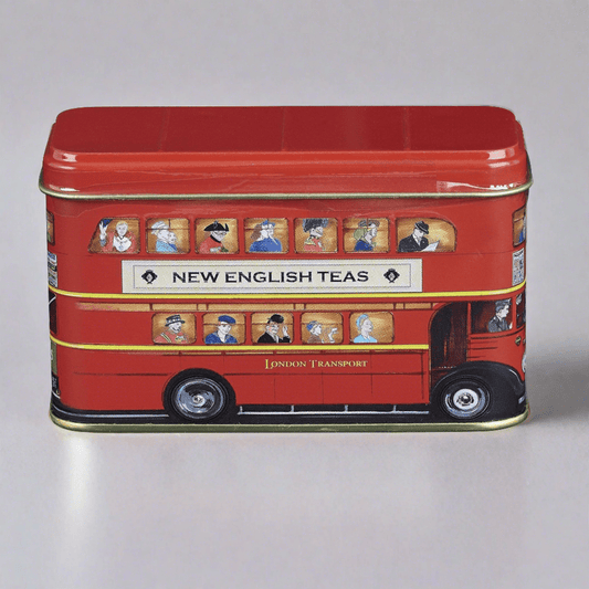 Mini London Bus Tin With 10 English Breakfast Teabags Tea Tins New English Teas 