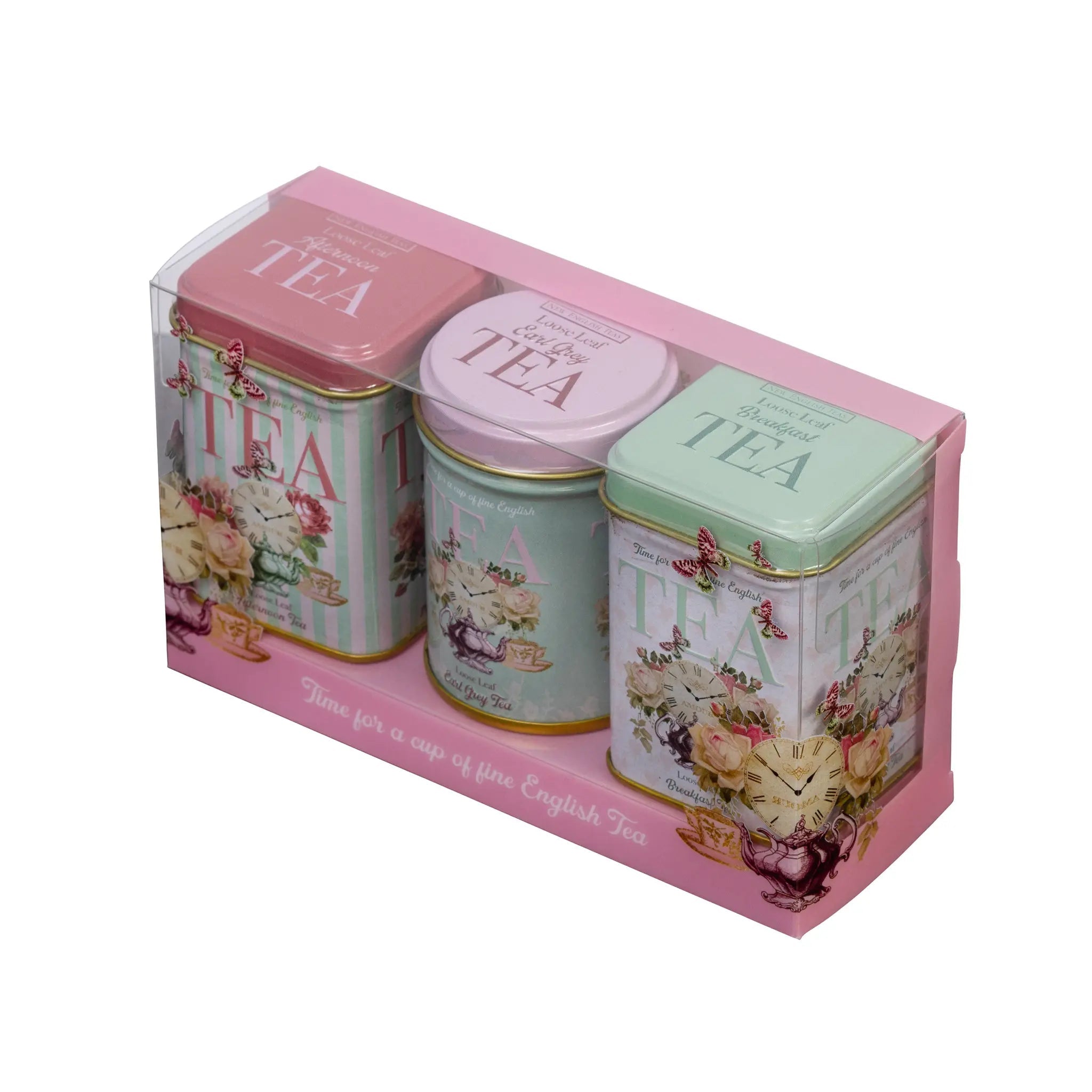 Time For Tea Mini Tea Tin Gift Set Tea Tins New English Teas 