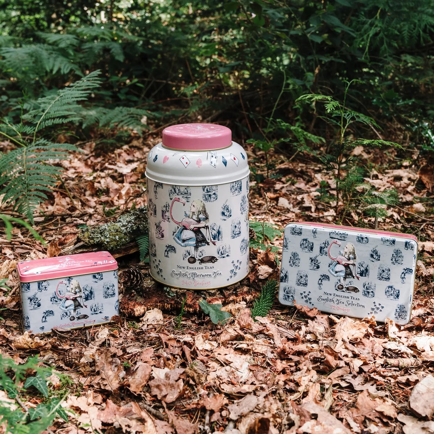 Alice in Wonderland Pink Flamingo Tea Gift Bundle Gift Sets New English Teas 