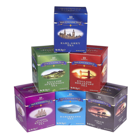 English Classics Six Tea Gift Pack Black Tea New English Teas 