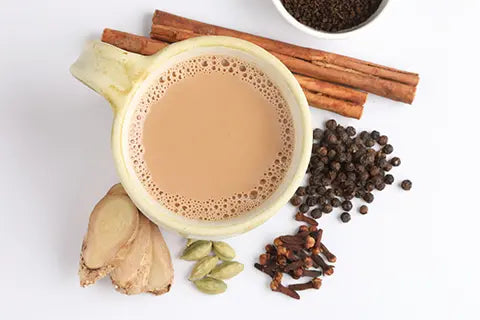 Chai-Spiced Autumn Tea Latte