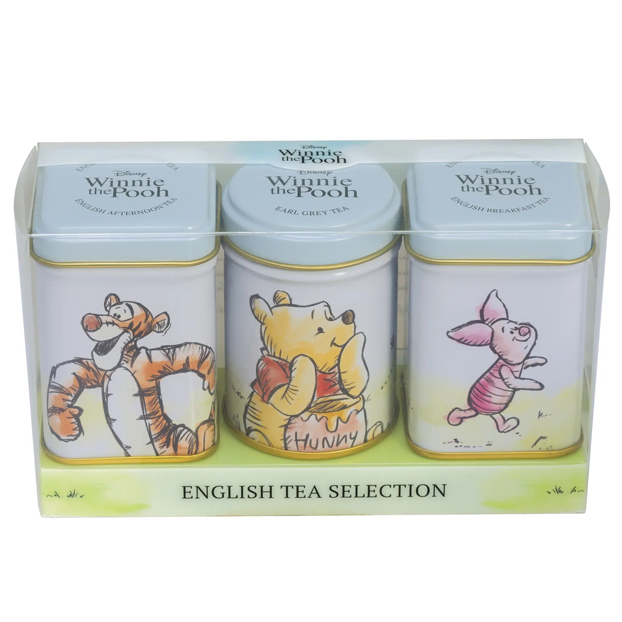 Winnie The Pooh Mini Tin Gift Set Tea Tins New English Teas 
