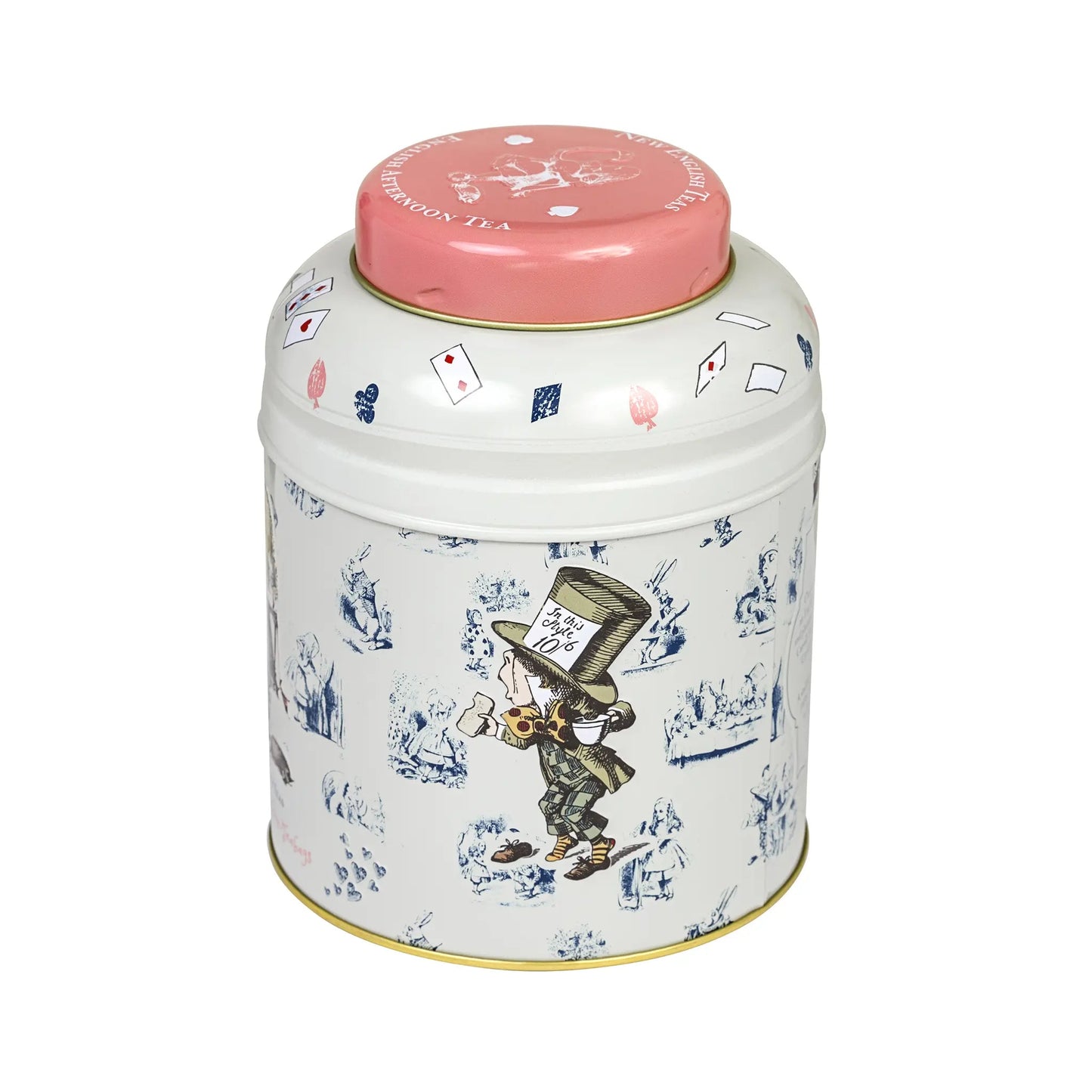 Alice in Wonderland Flamingo Tea Caddy Tea Tins New English Teas 