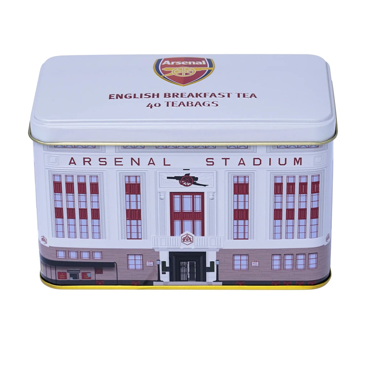 Arsenal FC Classic Tea Tin Bundle Tea Tins New English Teas 