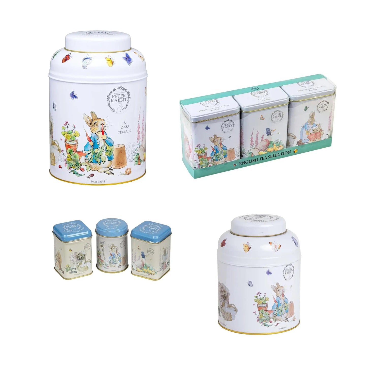 Beatrix Potter Collector's Tea Caddy Gift Set Gift Sets New English Teas 