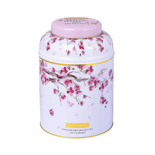 Cherry Blossoms Deluxe Tea Caddy Tea Tins New English Teas 