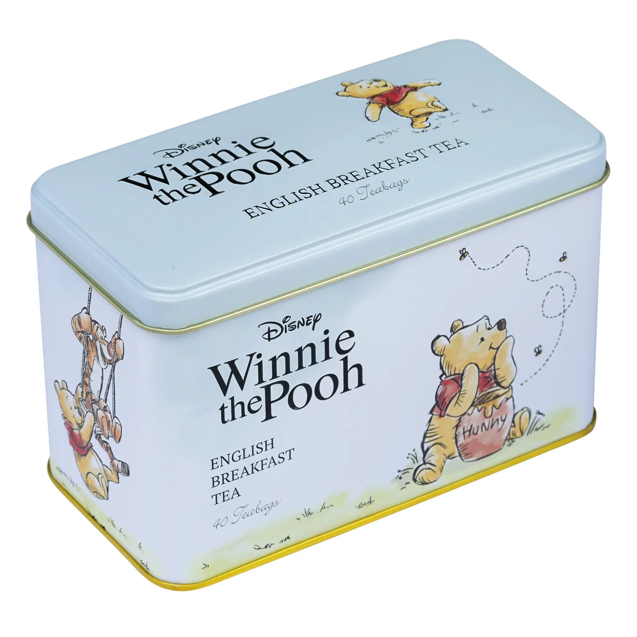 Winnie The Pooh Classic Tea Tin - 40 Teabags - New English Teas