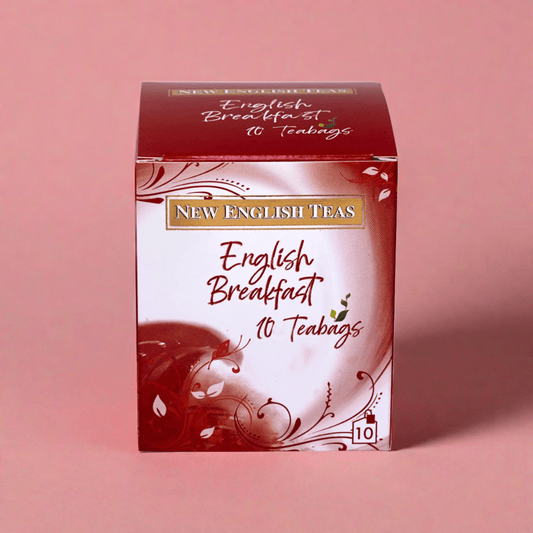 English Breakfast Tea 10 Individually Wrapped Teabags Tea Boxes New English Teas 