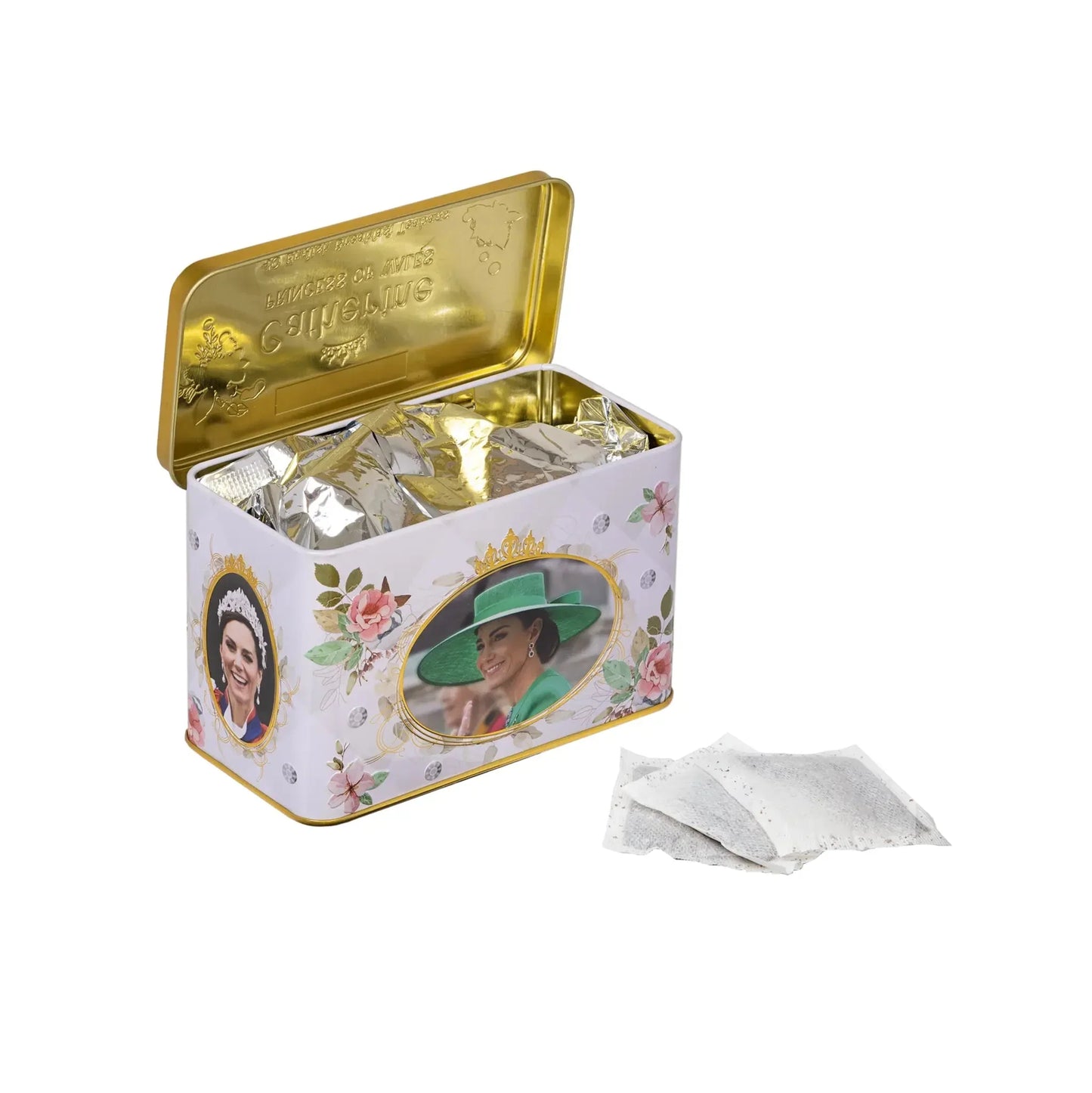 The Royal Family Classic Tea Tin - Catherine, Princess of Wales - New ...