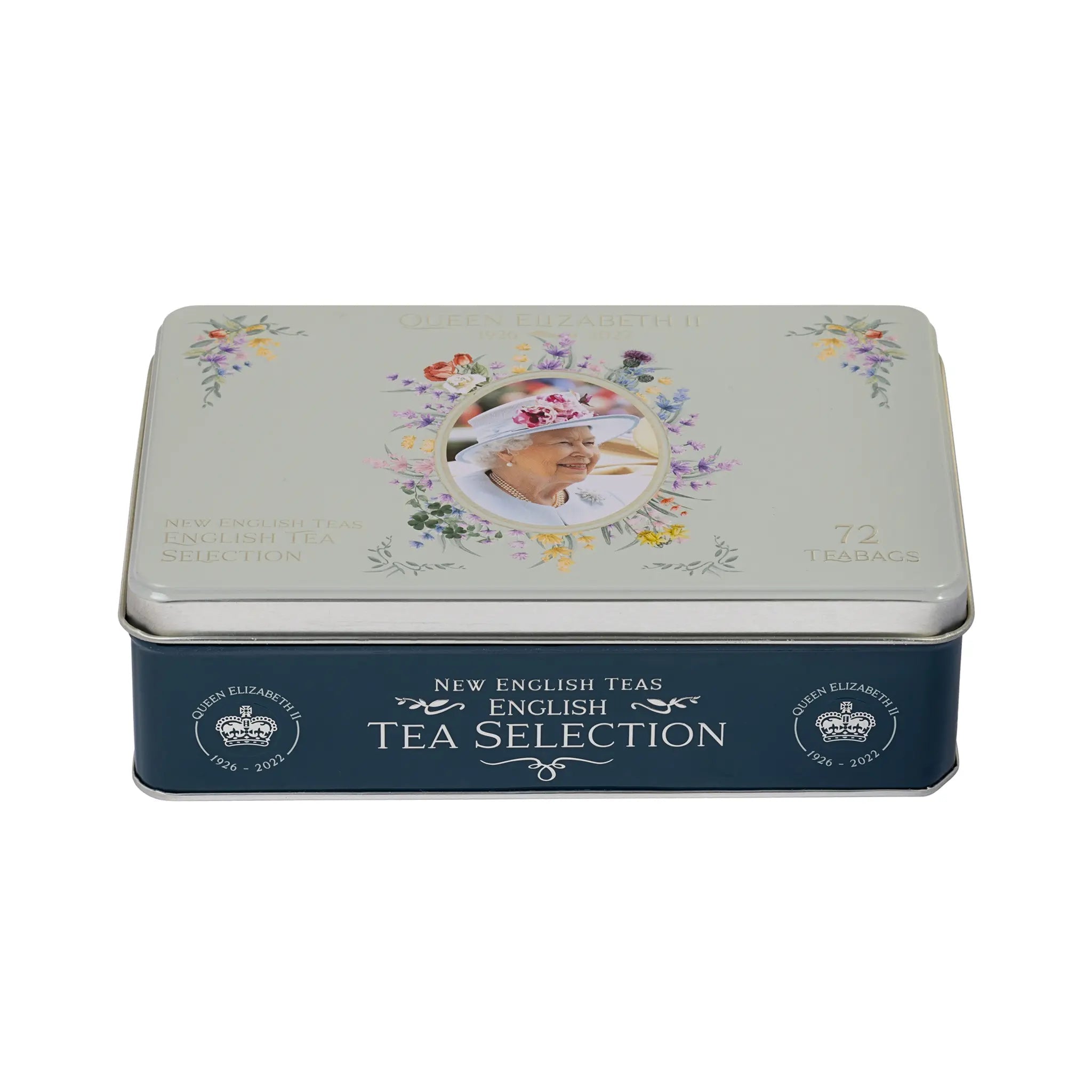 Queen Elizabeth II Commemorative Tea Selection Tin Tea Selection Packs New English Teas 