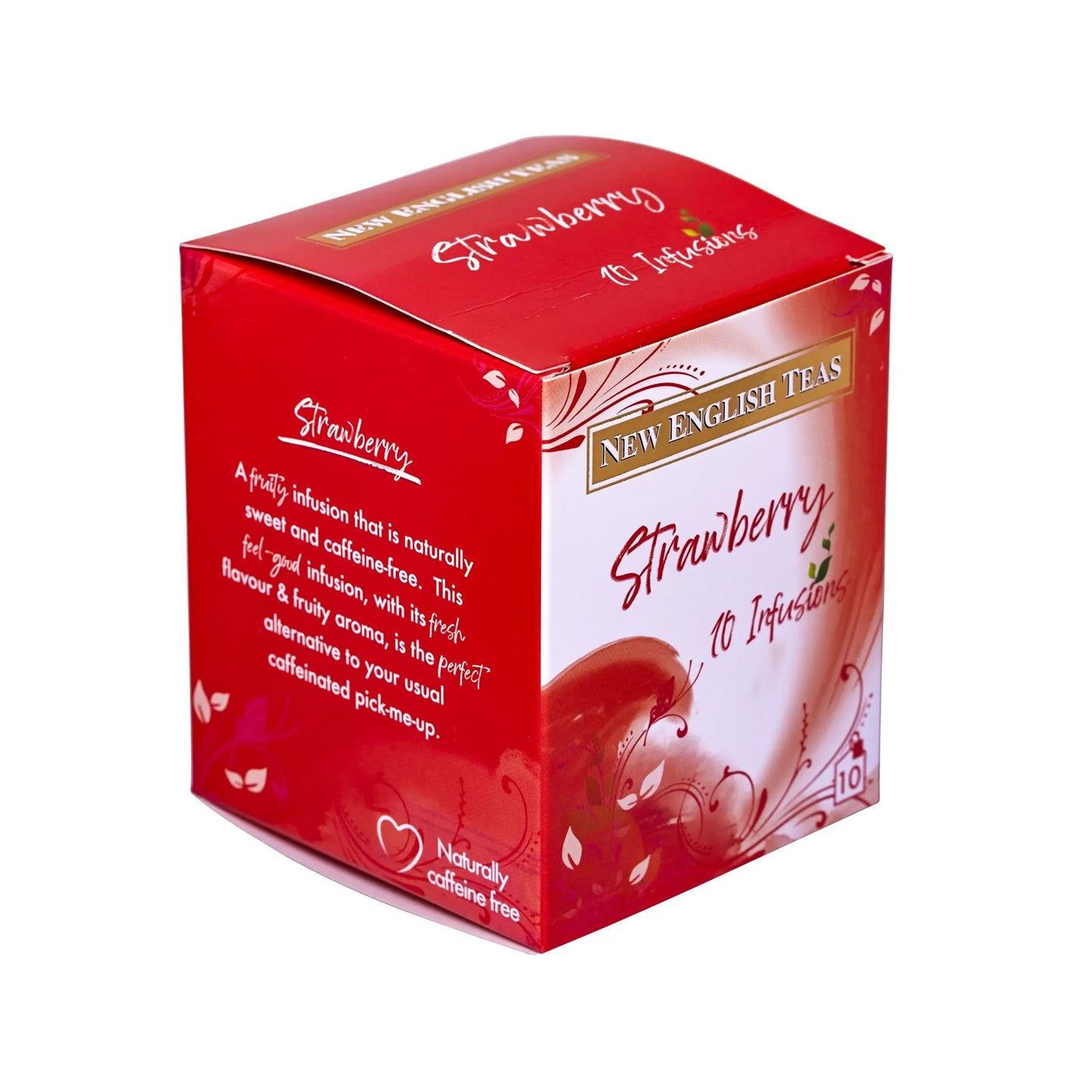 Strawberry Tea 10 Individually Wrapped Teabags Tea Boxes New English Teas 