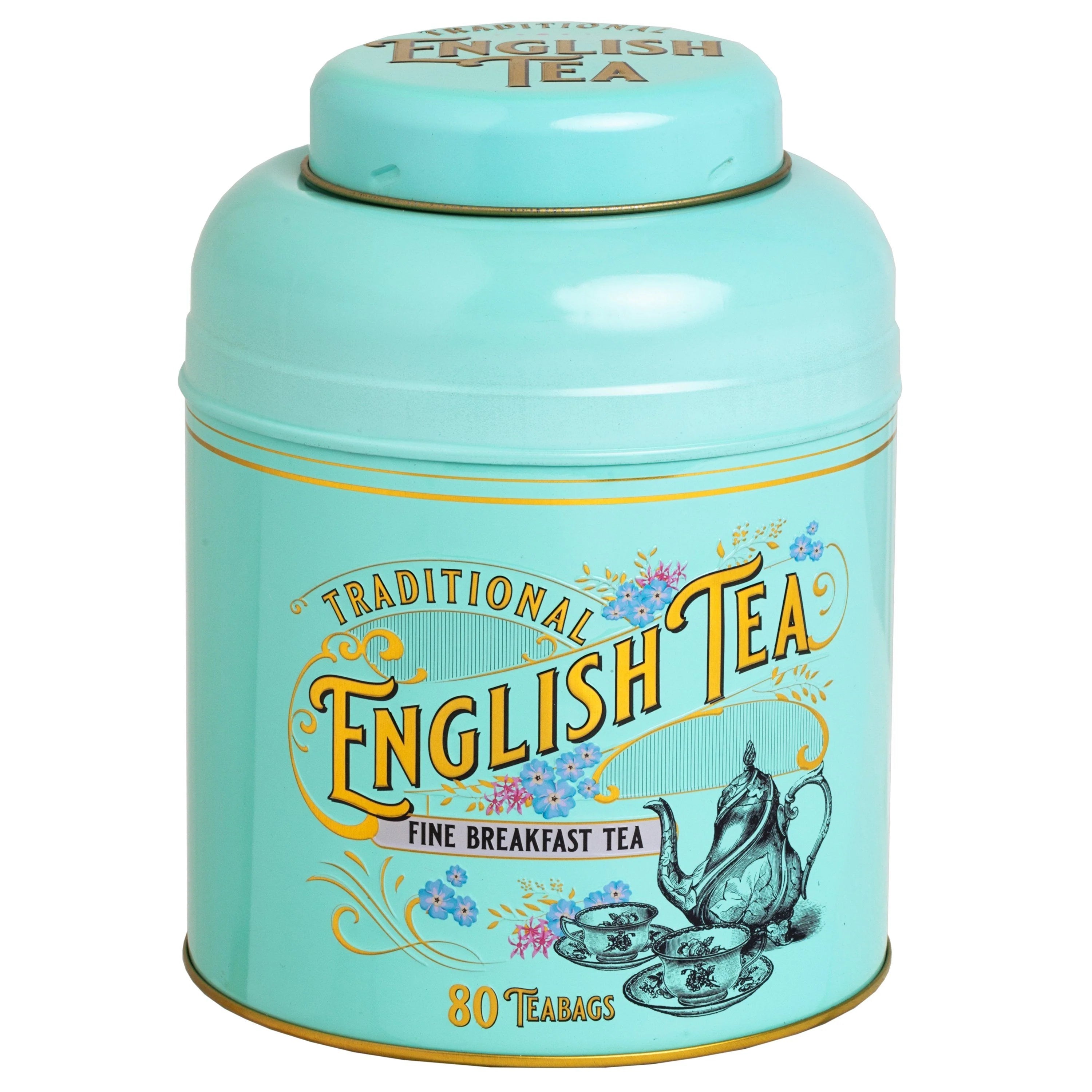 Vintage Victorian 4-Piece Tea Caddy Bundle Gift Sets New English Teas 