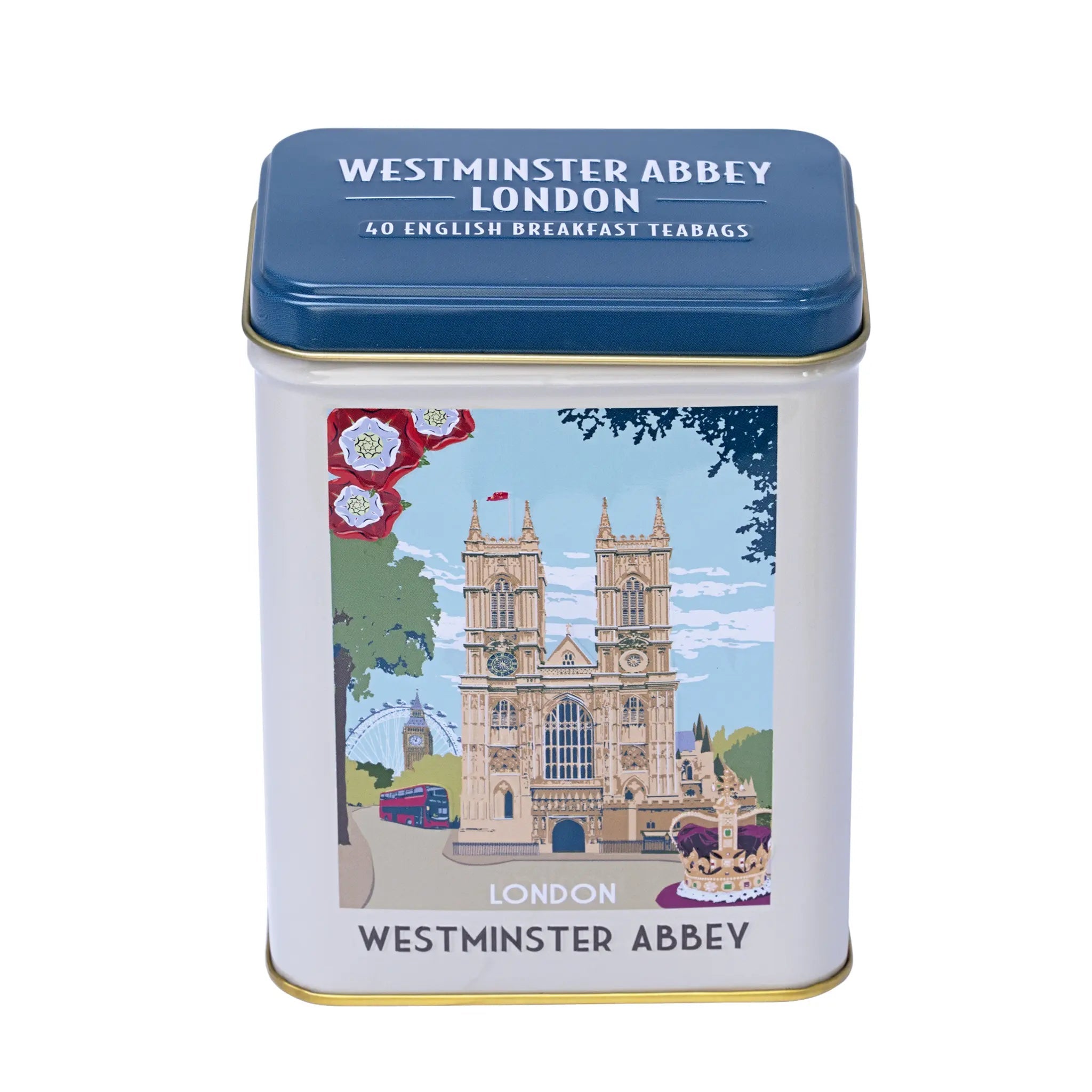 Westminster Abbey London Tea Tin Tea Tins New English Teas 