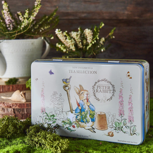 Beatrix Potter Tin with 100 assorted teabags Black Tea New English Teas 