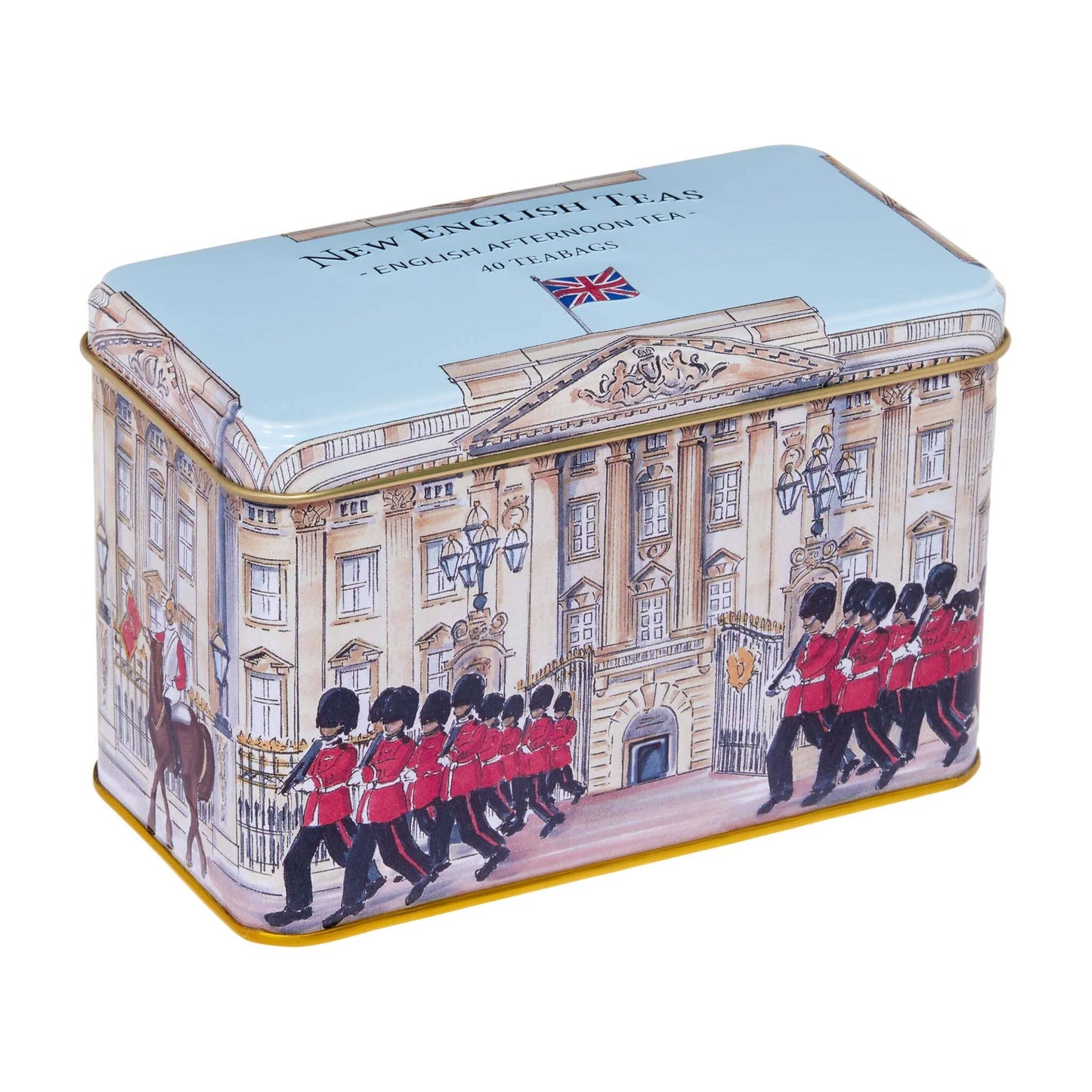 Buckingham Palace Tea Tin With 40 English Afternoon Teabags Tea Tins New English Teas 