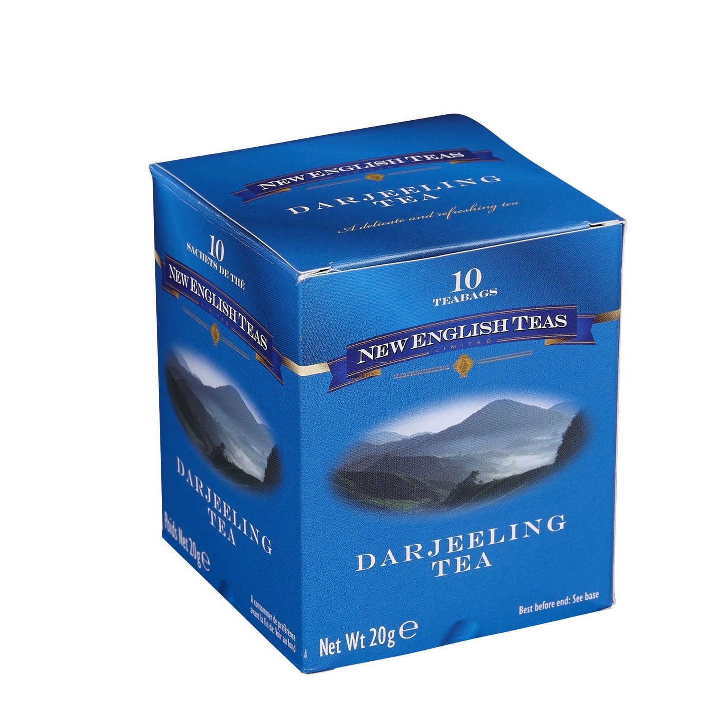 Classic Darjeeling Tea 10 Individually Wrapped Teabags Black Tea New English Teas 
