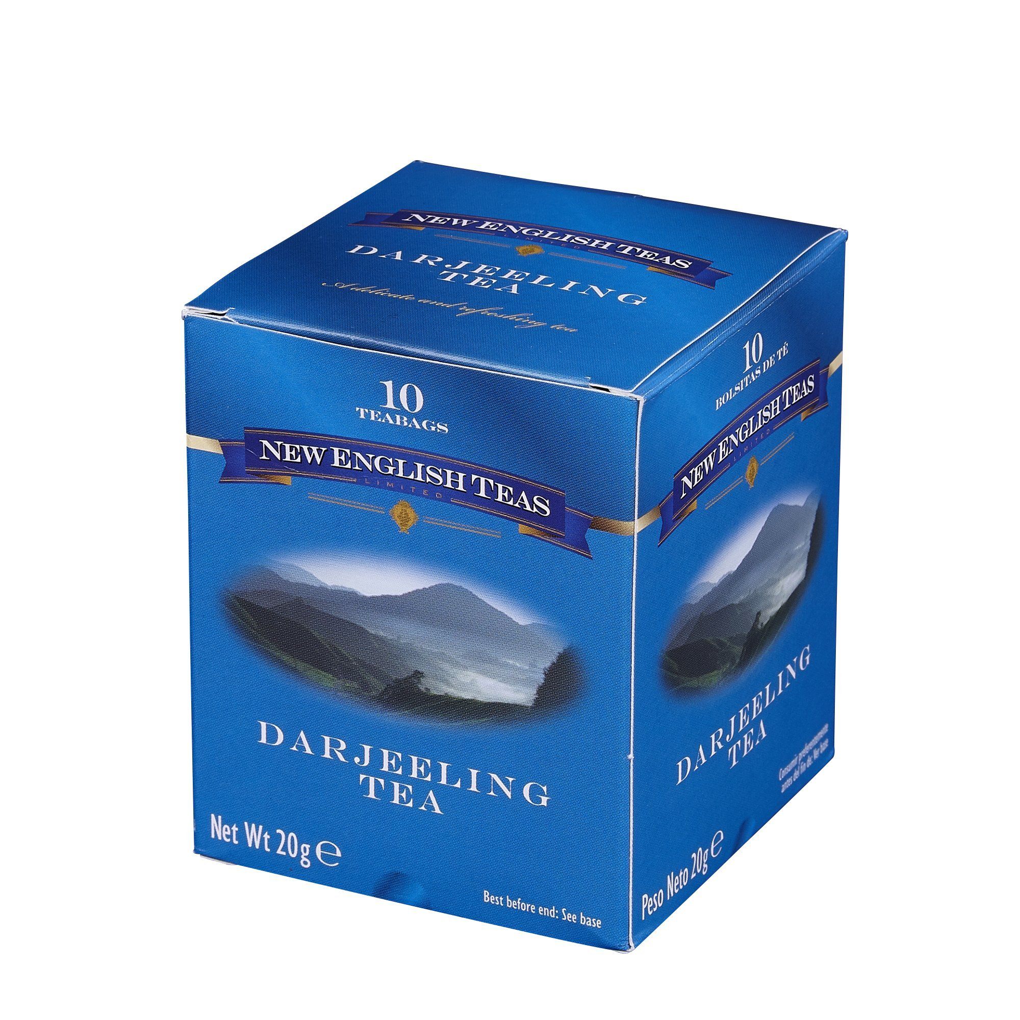 Classic Darjeeling Tea 10 Individually Wrapped Teabags Black Tea New English Teas 
