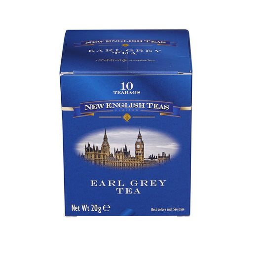 Classic Earl Grey Tea 10 Individually Wrapped Teabags Black Tea New English Teas 