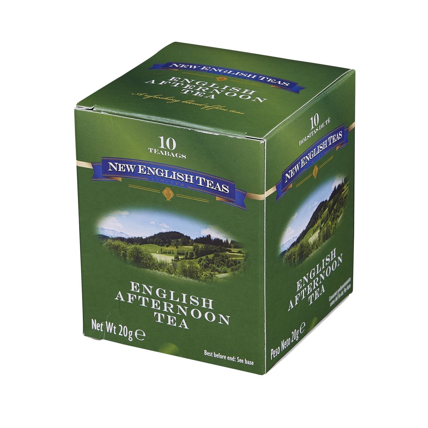 Classic English Afternoon Tea 10 Individually Wrapped Teabags Black Tea New English Teas 