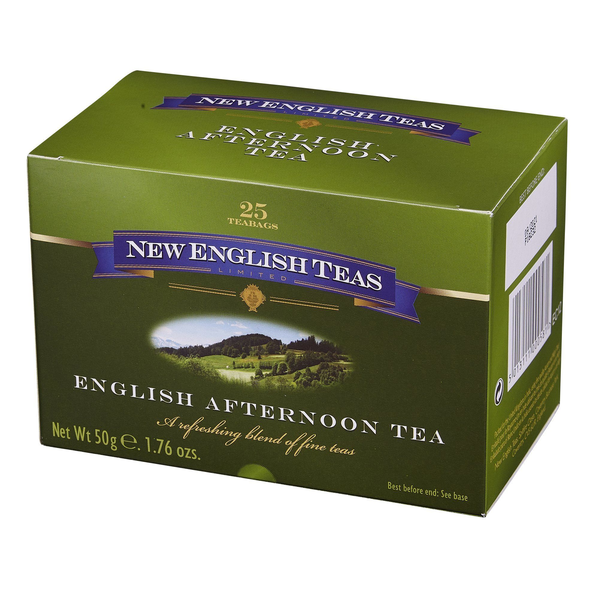 Classic English Afternoon Tea 25 Individually Wrapped Teabags Black Tea New English Teas 
