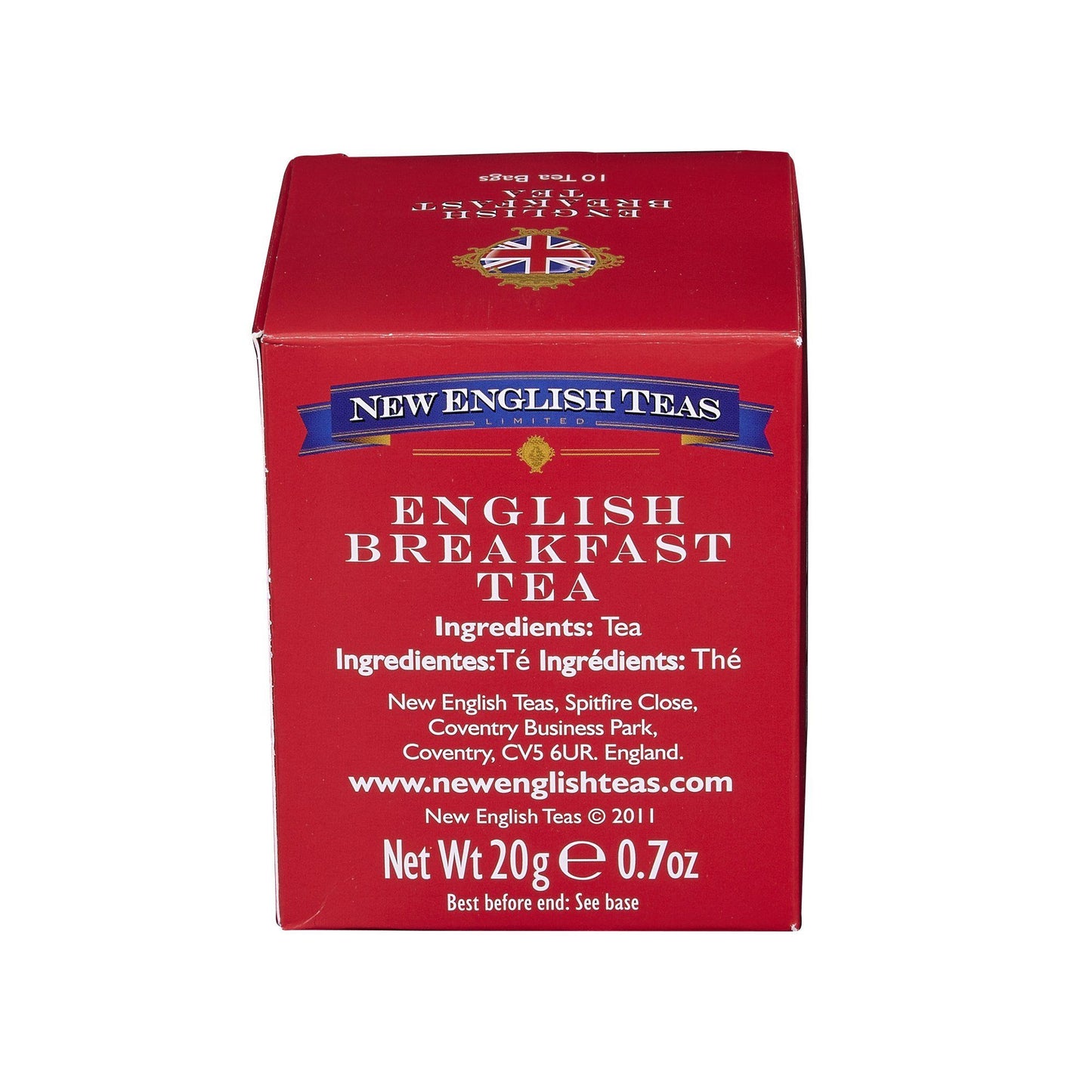 English Telephone Box English Breakfast Tea 10 Teabag Carton Black Tea New English Teas 