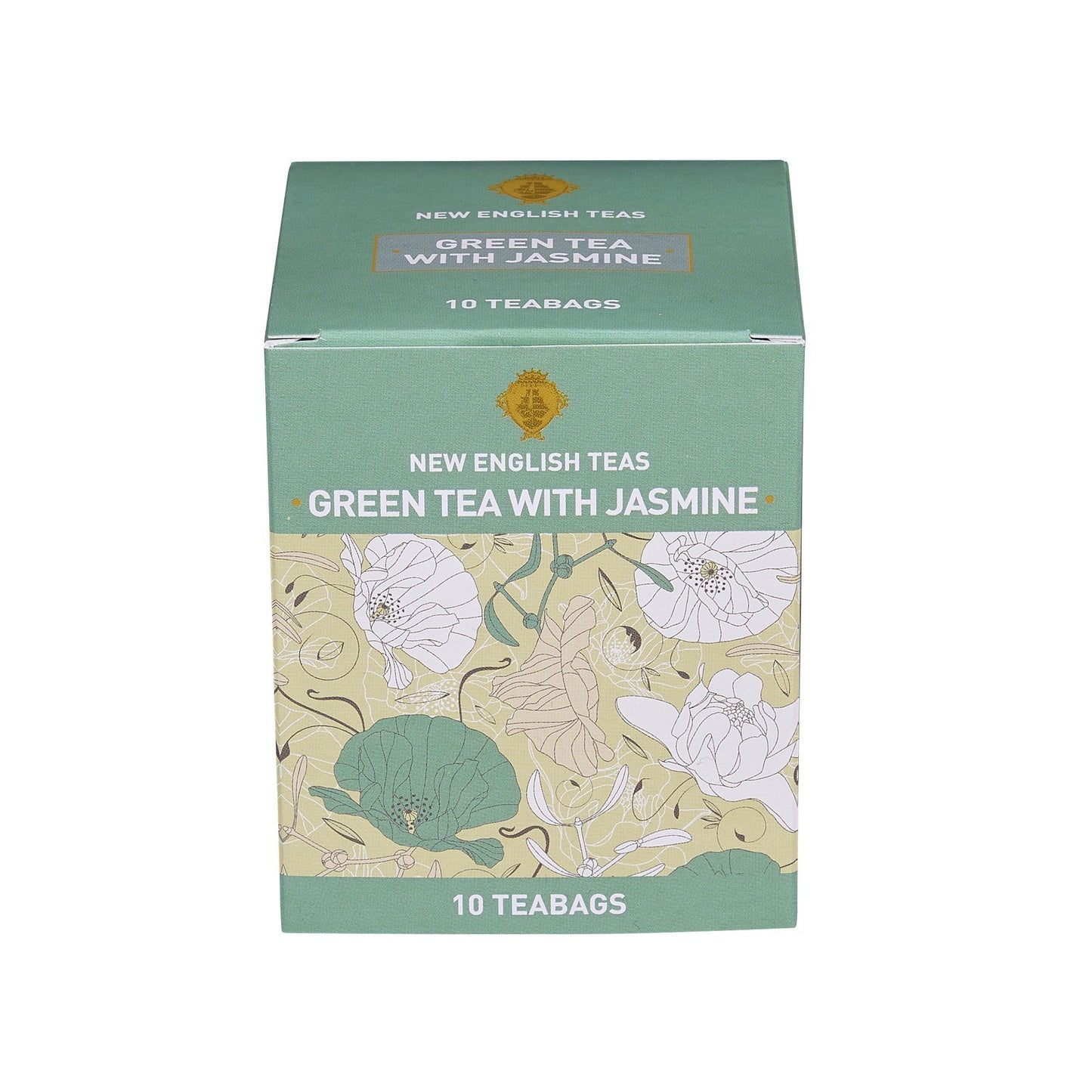 Green Tea With Jasmine 10 Individually Wrapped Teabags Green Tea New English Teas 