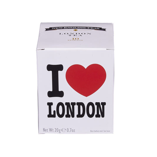 I Love London Afternoon Tea 10 Teabag Carton Black Tea New English Teas 