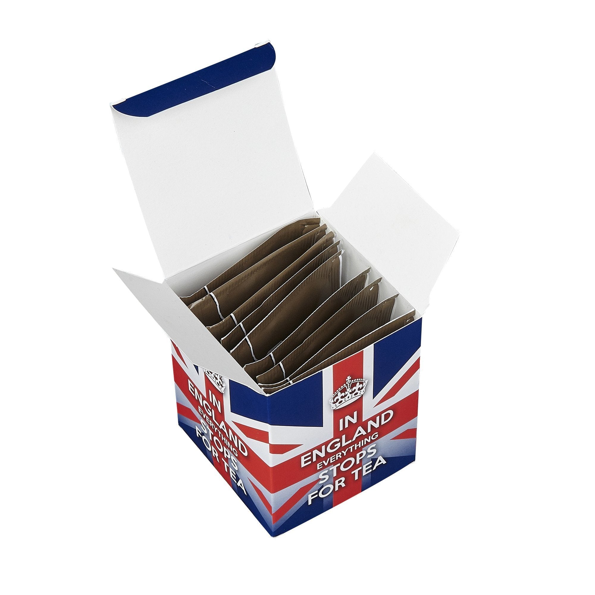 In England Everything Stops For Tea 10 Teabag Carton Black Tea New English Teas 