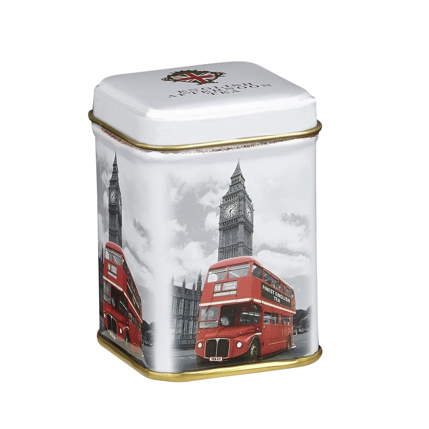 London Bus And Big Ben English Breakfast Tea Mini Tin 25g Black Tea New English Teas 