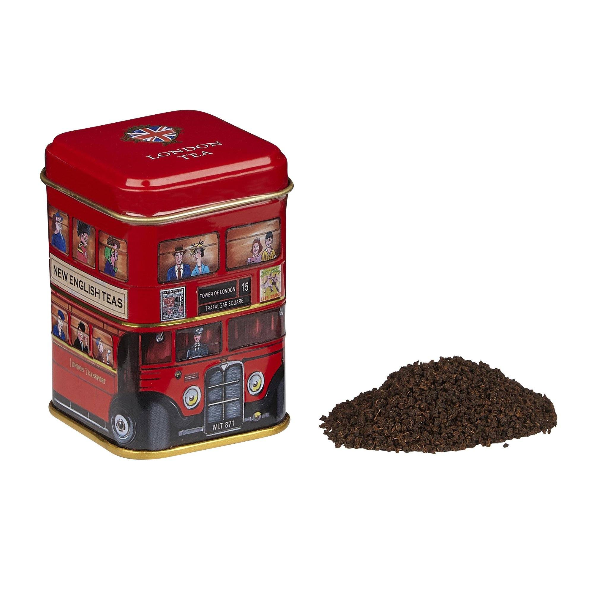 London Bus English Breakfast Tea Mini Tin 25g Black Tea New English Teas 