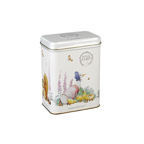 Beatrix Potter, Jemima Puddle-Duck Tea Tin with 40 Earl Grey teabags Black Tea New English Teas 