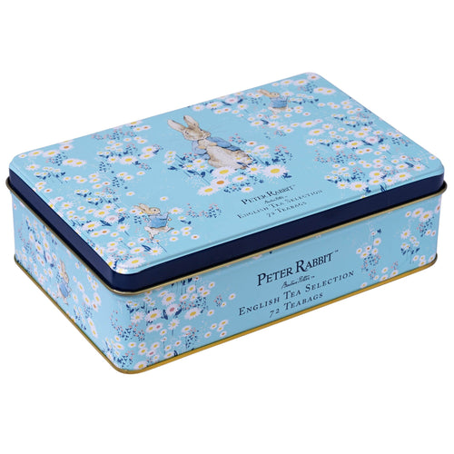 Peter Rabbit Daisies Tea Selection Tin Gift Tea Tins New English Teas 