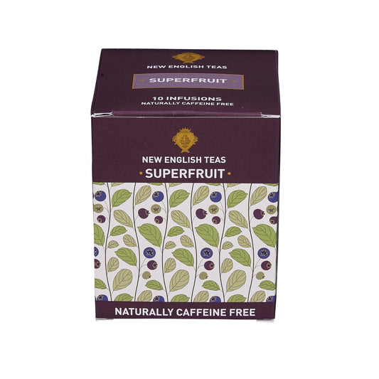 Superfruits Tea 10 Individually Wrapped Teabags Fruit Tea New English Teas 