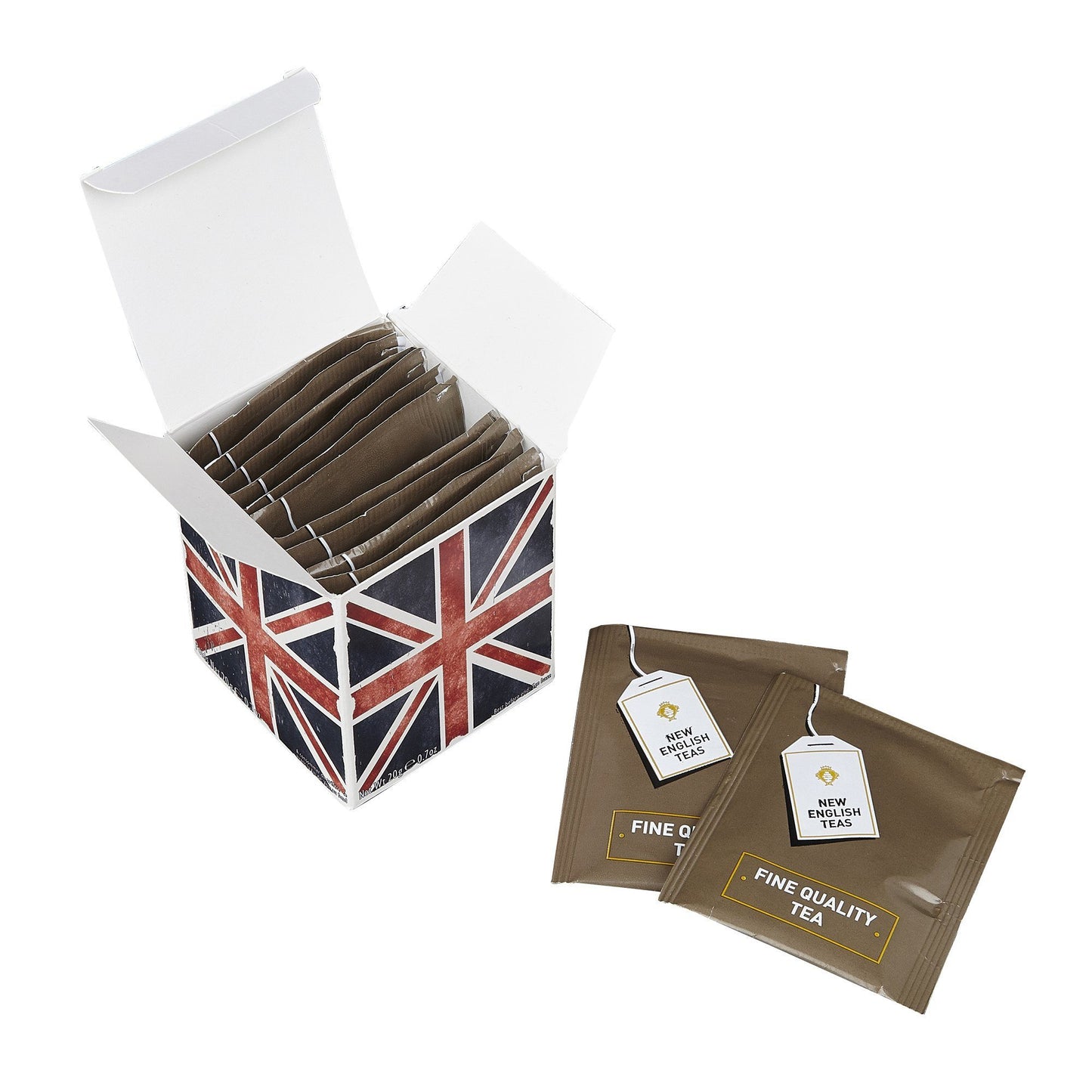 Union Jack English Breakfast Tea 10 Teabag Carton Black Tea New English Teas 