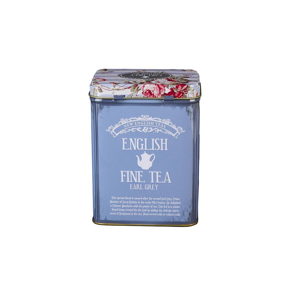 Vintage Floral English Earl Grey Tea Tin 125g Black Tea New English Teas 