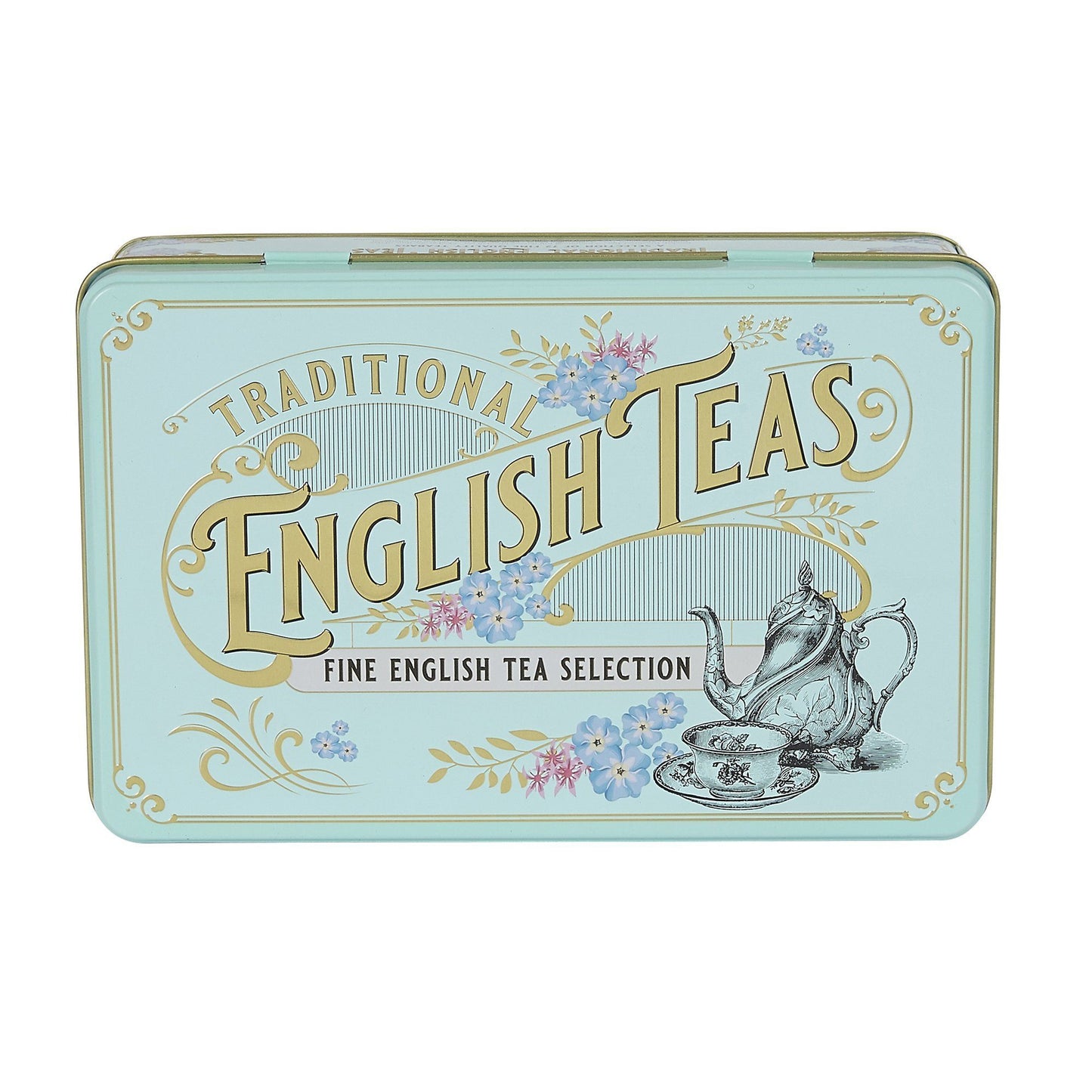 Vintage Victorian Tea Caddy & Tin Gift Bundle - New English Teas