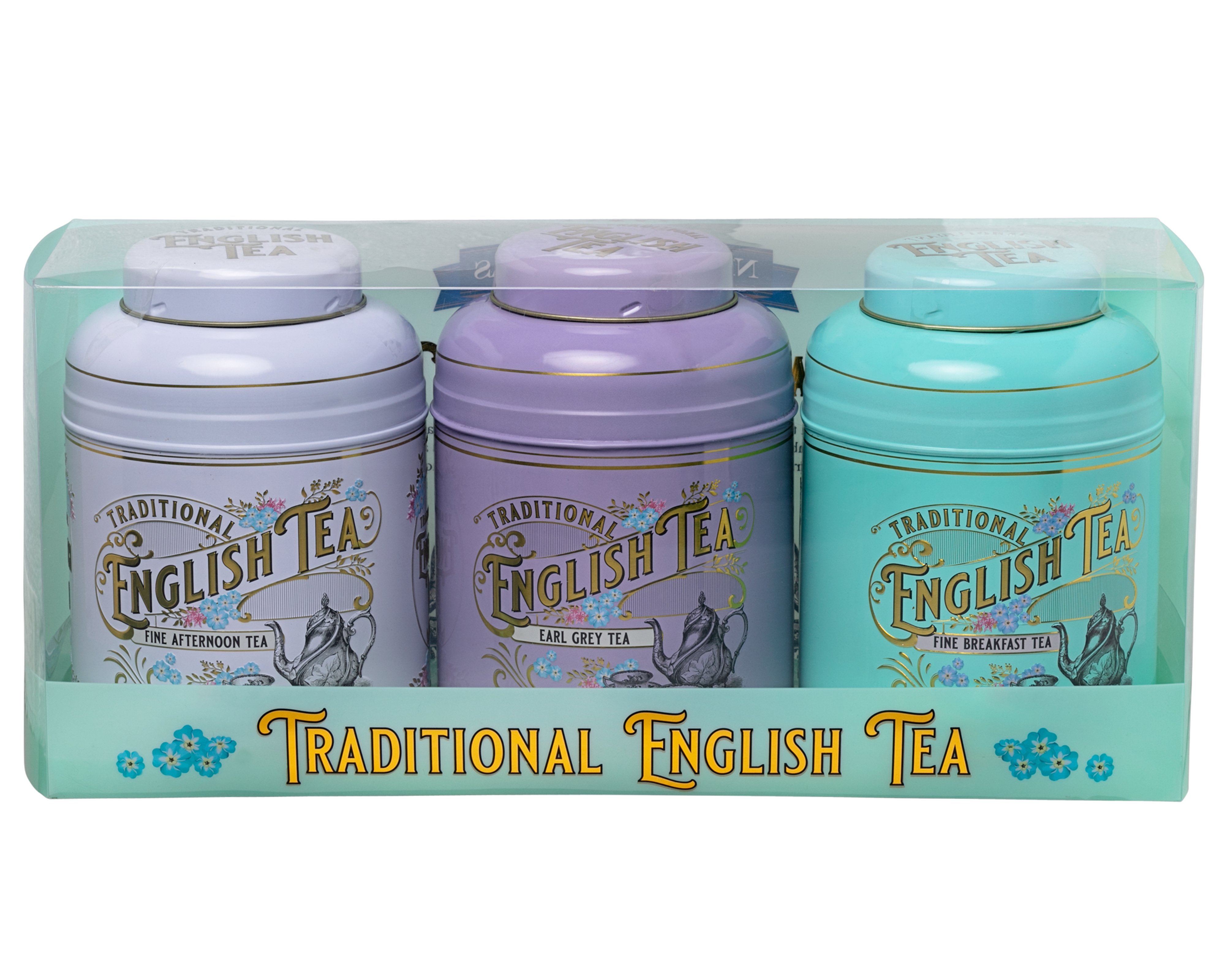 Vintage Victorian Tea Caddy Gift Set with 240 teabags Black Tea New English Teas 