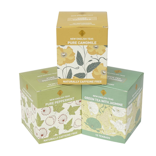Wellbeing Tea Selection Detox Me 30 Teabags Green Tea, Herbal Tea New English Teas 